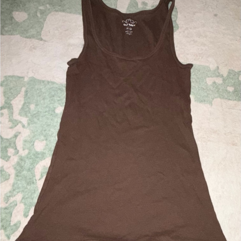 Old Navy Chocolate Brown Tank Top